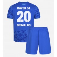 Dječji Nogometni Dres Bayer Leverkusen Alejandro Grimaldo #20 Rezervni 2025-26 Kratak Rukav (+ Kratke hlače)